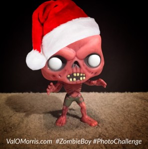 "Say Cheese!" - Day one of the #ZombieBoy #PhotoChallenge. Yes, that's a feral from Fallout. 